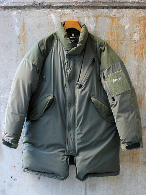 ブラック NANGA ALPHABET M/A PCU DOWN COATの通販 by eripton's shop